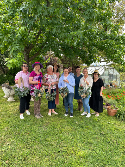 Late Nov 2022 - Wreath making workshop