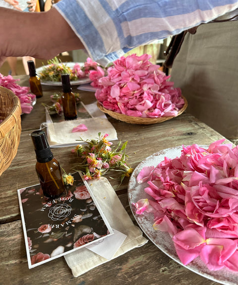 2025 Damask Rose Water Steam Distilling Workshops (Only Spring season)