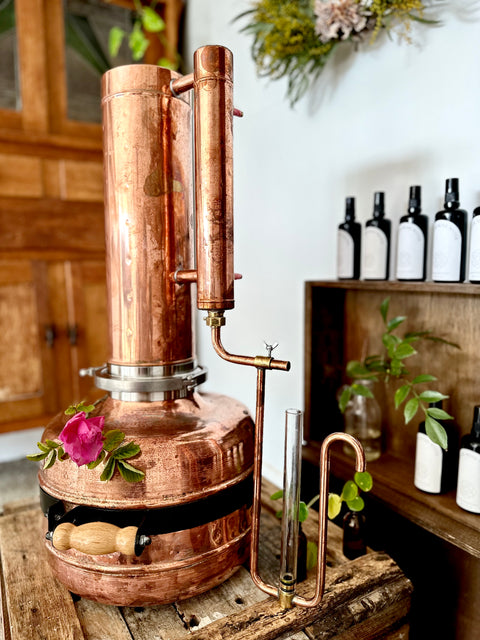 2025 Damask Rose Water Mini Steam Distilling Workshops