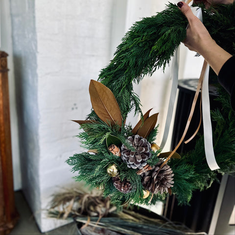 2023 Christmas Wreath Workshop Sun 26th Nov(Farm) & 3rd Dec (Ceres in Melbourne)