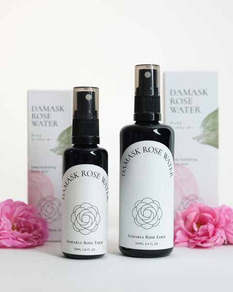 Damask Rose Water 100% Pure / Deep Hydrating Facial Mist ローズウォーターフェイシャルミスト