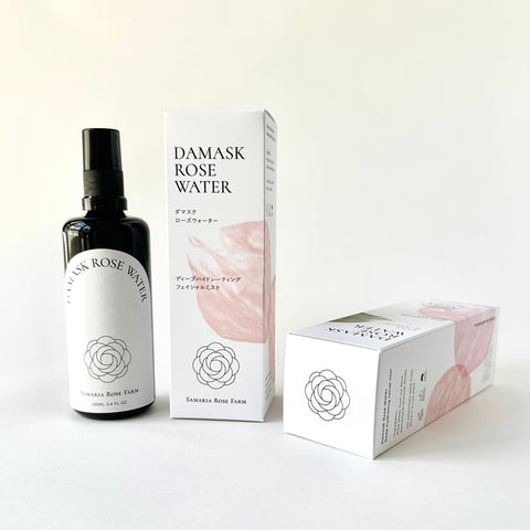 Damask Rose Water 100% Pure / Deep Hydrating Facial Mist ローズウォーターフェイシャルミスト