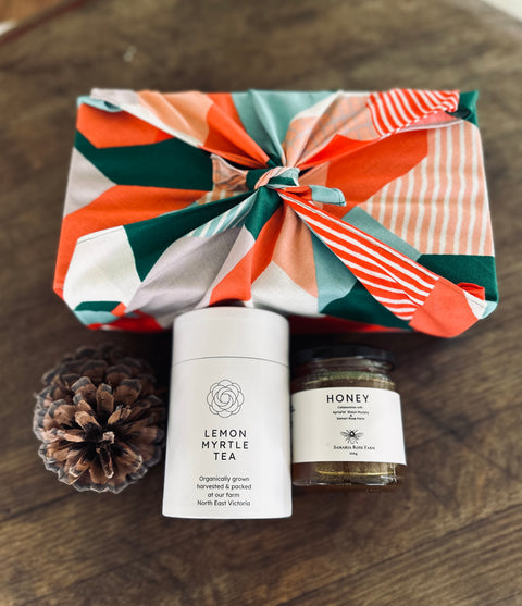 Lemon Myrtle Tea & Honey Gift Set