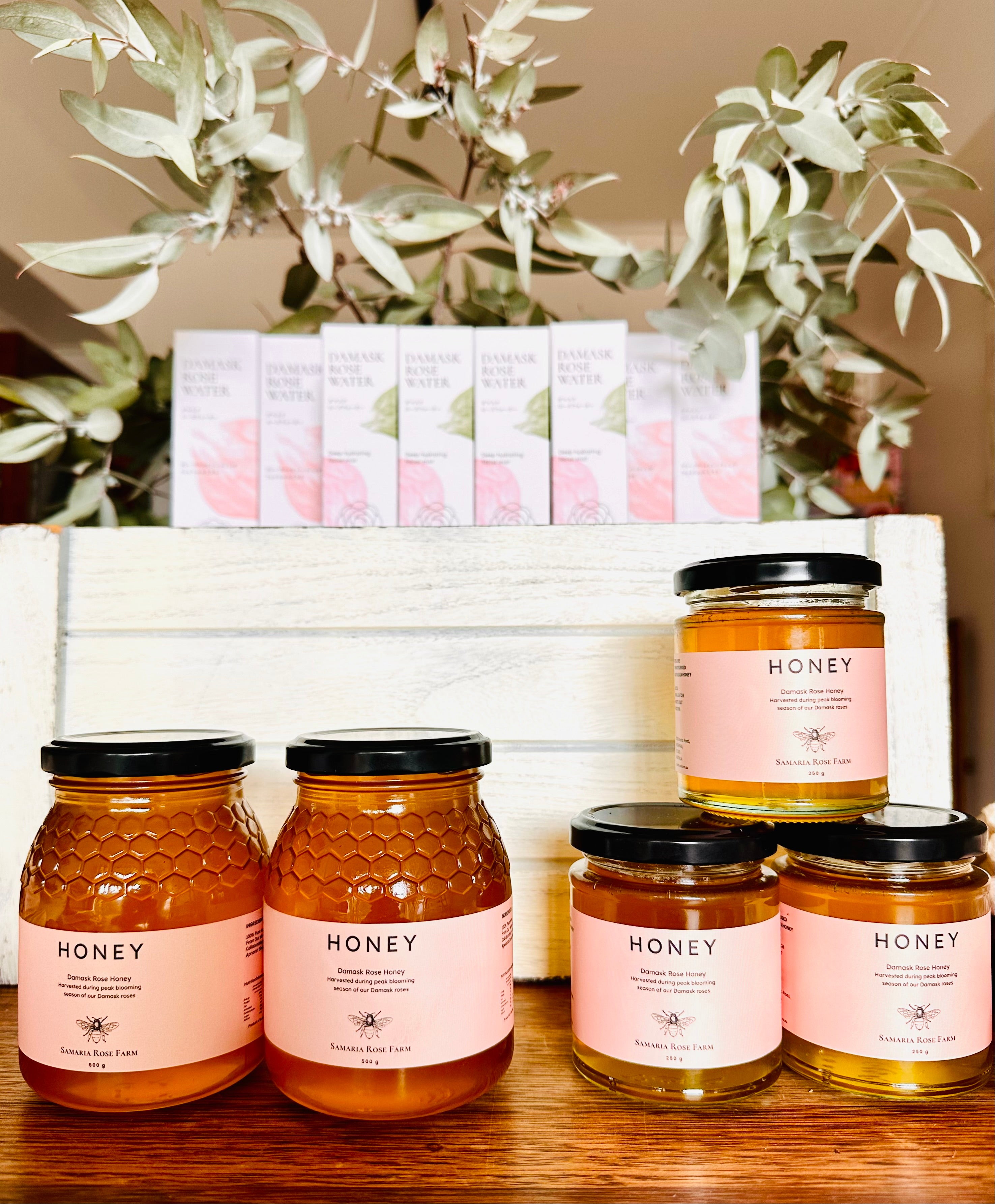 Honey Damask Rose Honey – Samaria Rose Farm