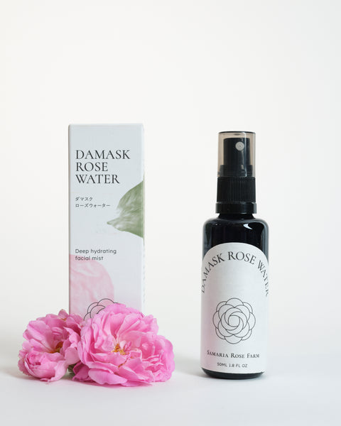 Damask Rose Water 100% Pure / Deep Hydrating Facial Mist　ローズウォーターフェイシャルミスト