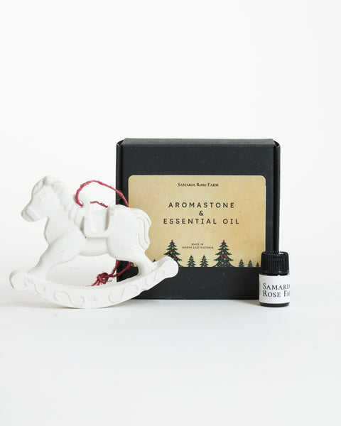 Aroma stone with essential oil & Soap Gift