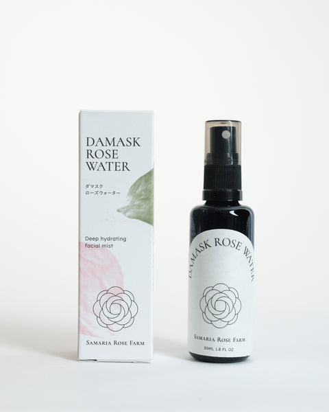 Damask Rose Water 100% Pure / Deep Hydrating Facial Mist　ローズウォーターフェイシャルミスト