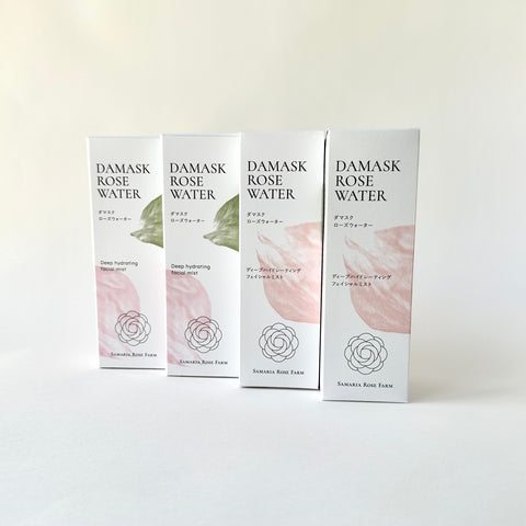 Damask Rose Water 100% Pure / Deep Hydrating Facial Mist　ローズウォーターフェイシャルミスト