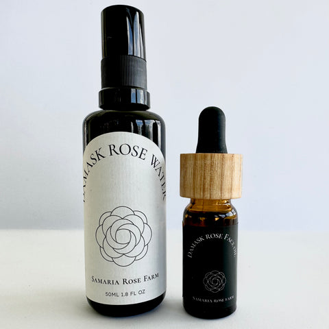 Rose face care (  Rose water & Face oil )