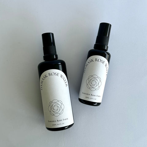 Damask Rose Water 100% Pure / Deep Hydrating Facial Mist　ローズウォーターフェイシャルミスト